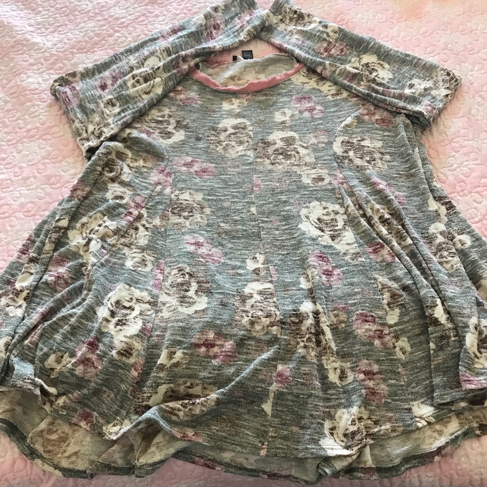 Forever 21 plus peplum top 2x